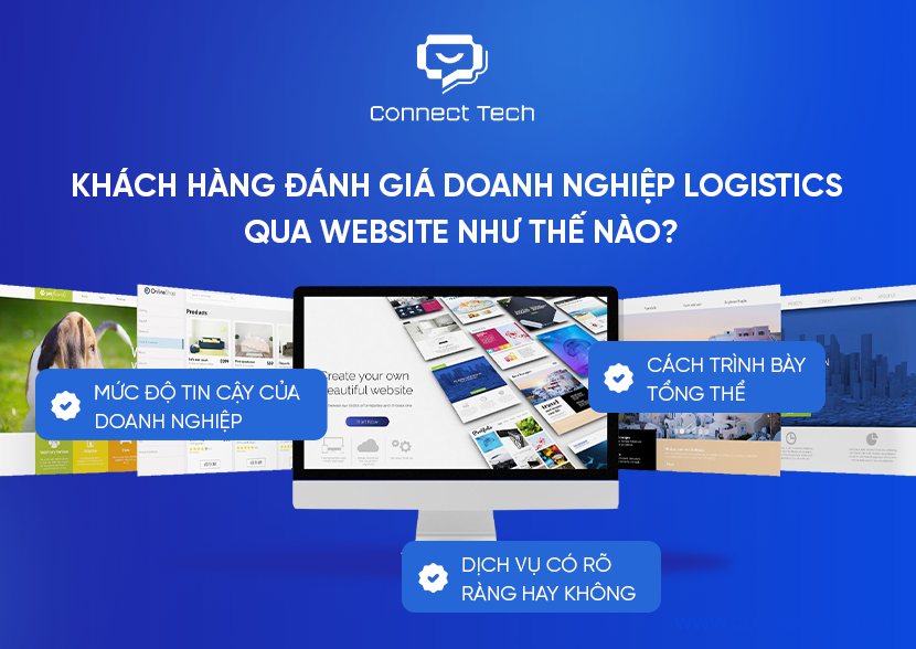 Khách hàng đánh giá doanh nghiệp logistics qua website như thế nào
