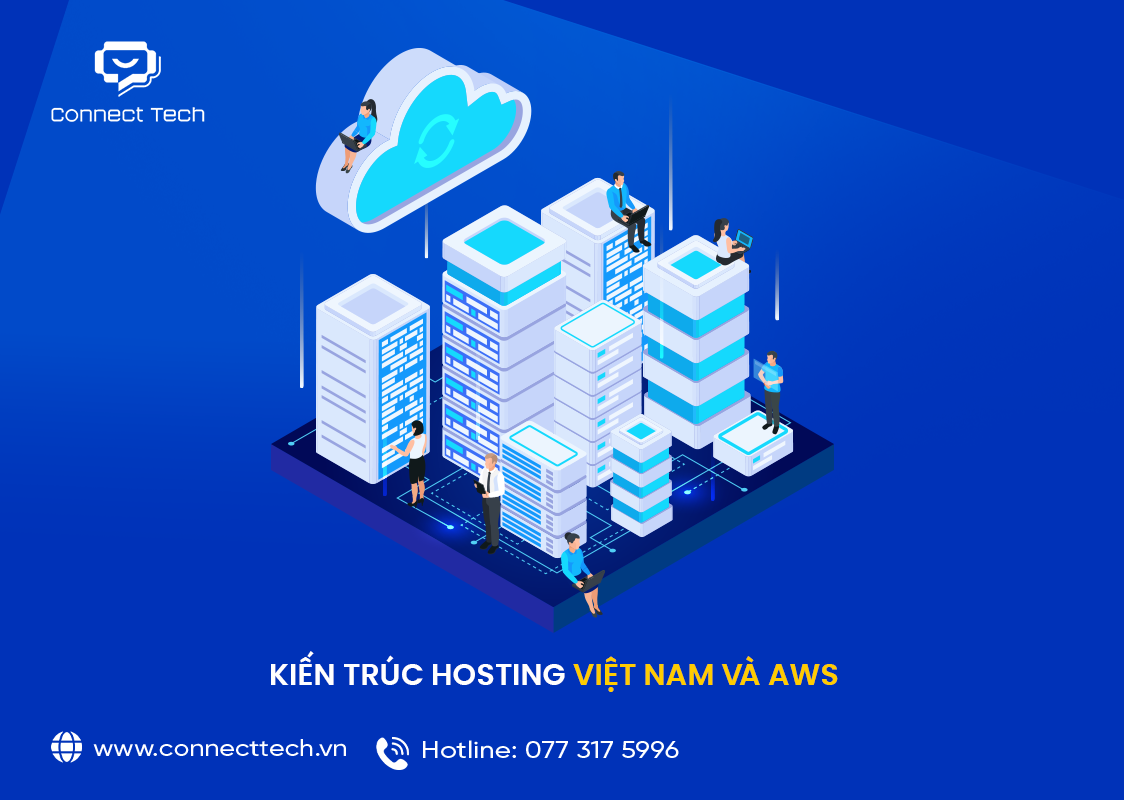 Kiến trúc hosting Việt Nam và AWS