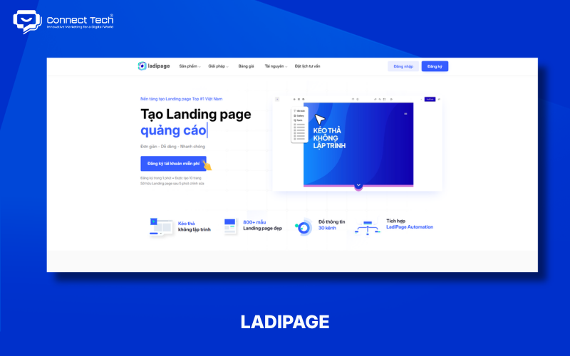 Cách thiết kế landing page bằng LadiPage