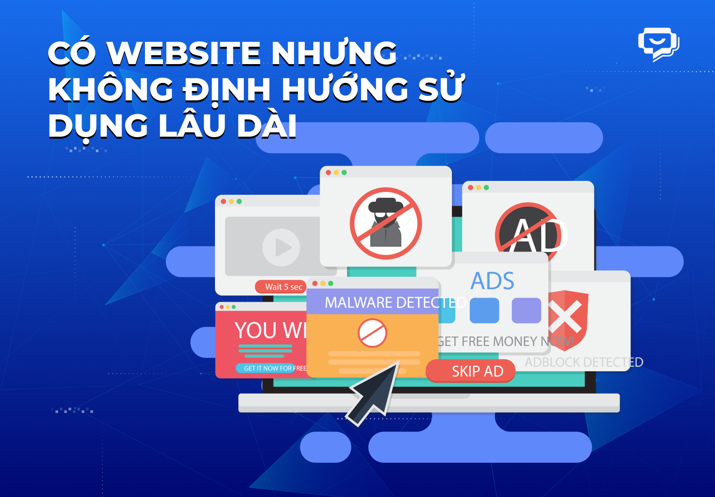  Làm website xong nhưng không có định hướng sử dụng lâu dài