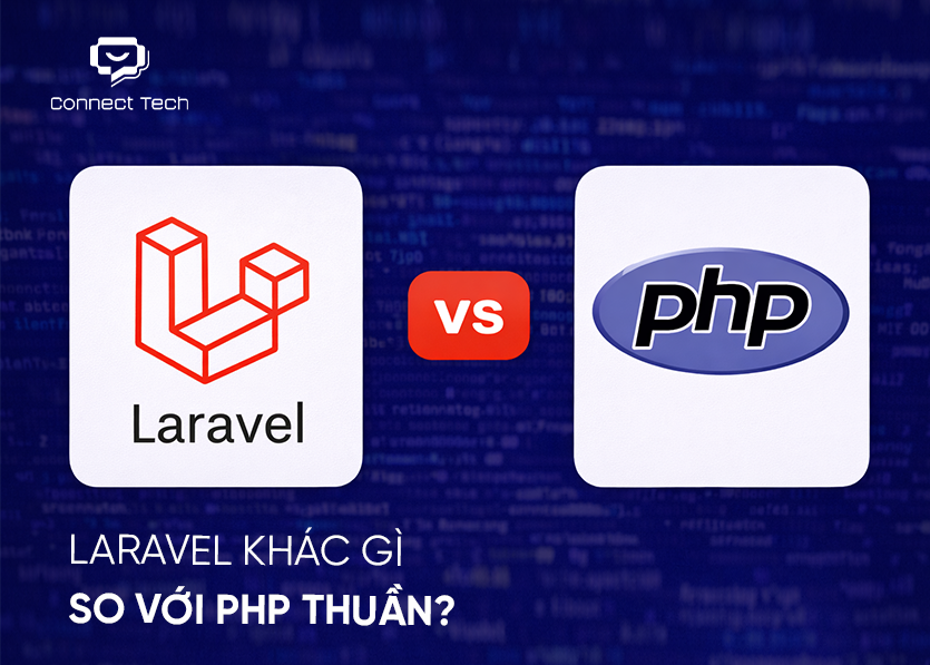 Laravel khác gì so với PHP thuần