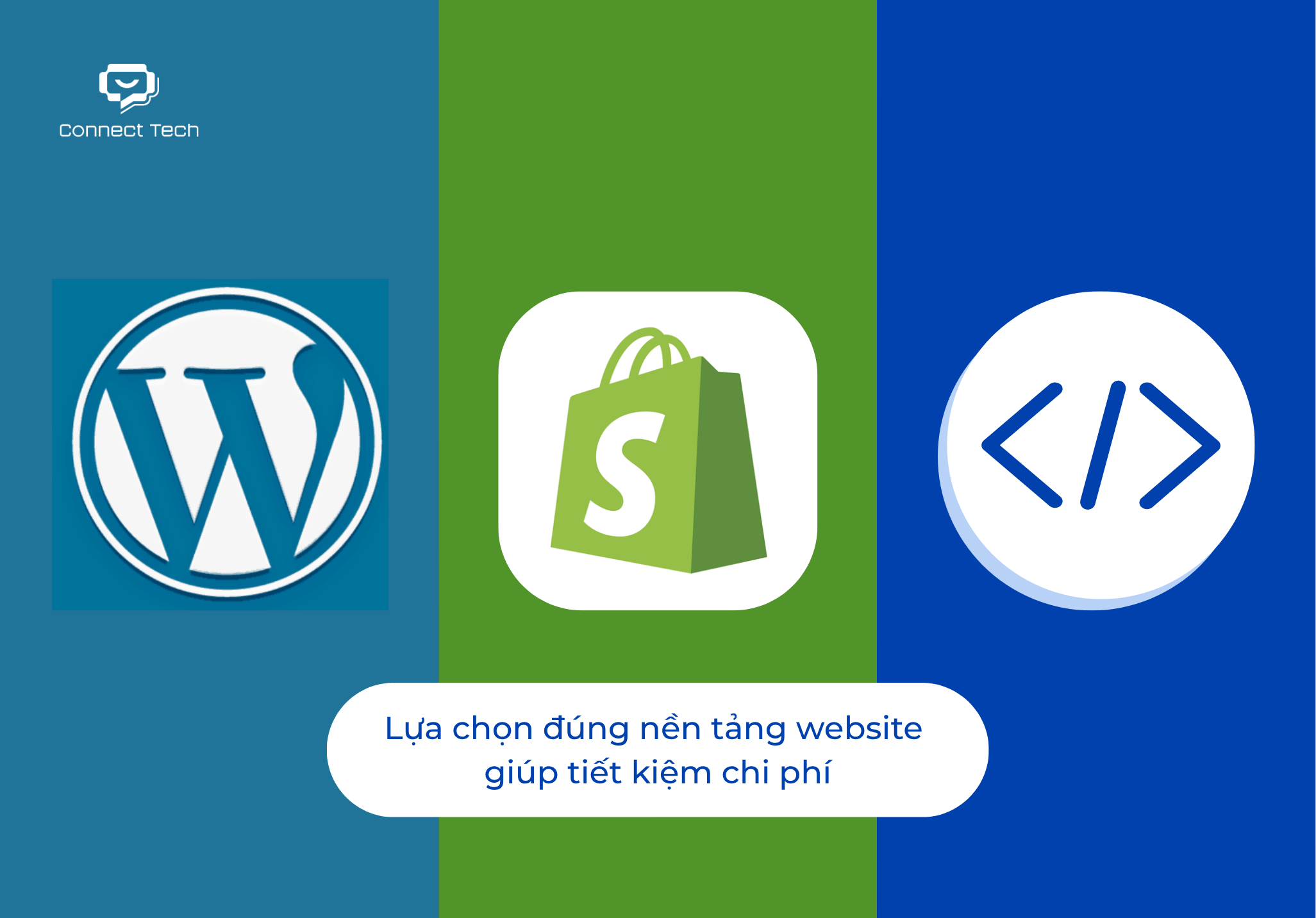 Lựa chọn đúng nền tảng website giúp tiết kiệm chi phí 