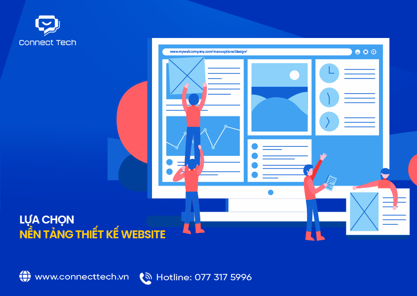 lựa chọn nền tảng thiết kế website