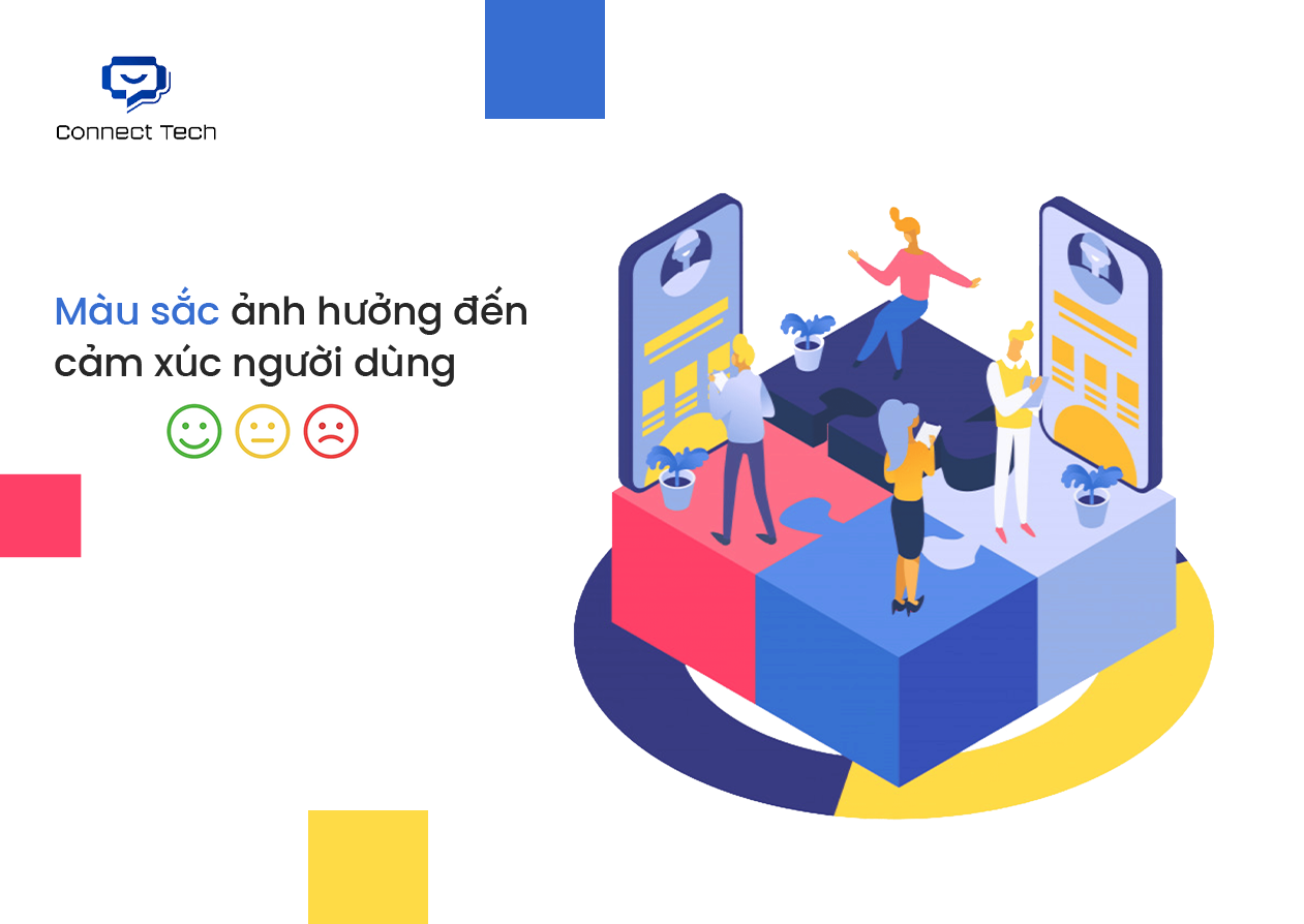 Màu sắc trong thiết kế website ảnh hưởng đến cảm xúc 