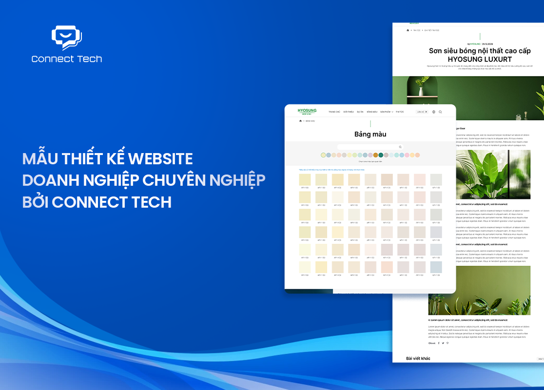 Professional corporate website design templates by Connect Tech
