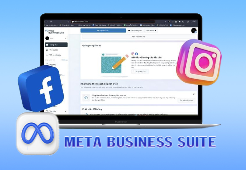 Meta Business Suite trên máy tính
