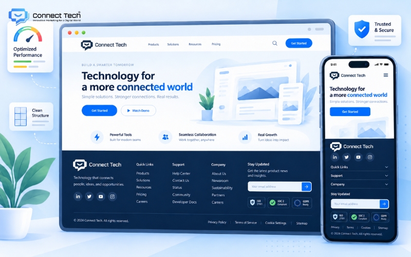 principle for footer