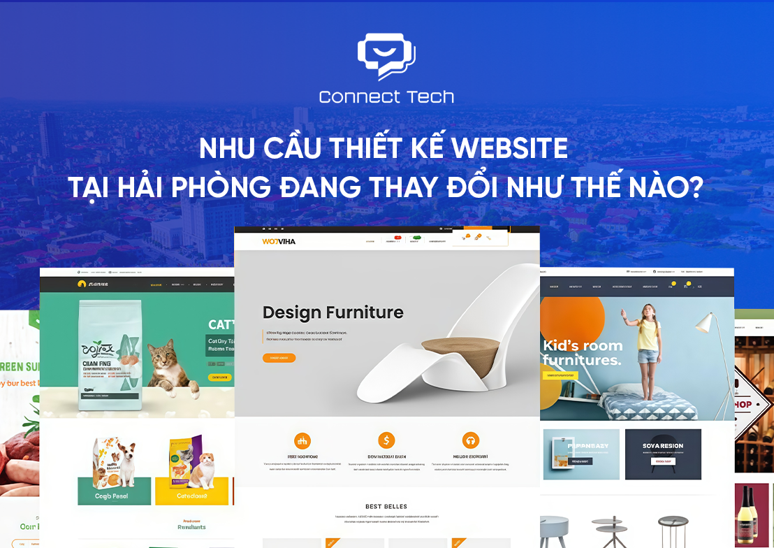 Nhu cầu thiết kế website Hải Phòng đang thay đổi như thế nào