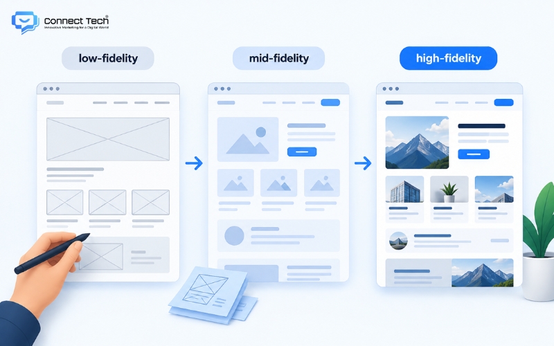 types of wireframe
