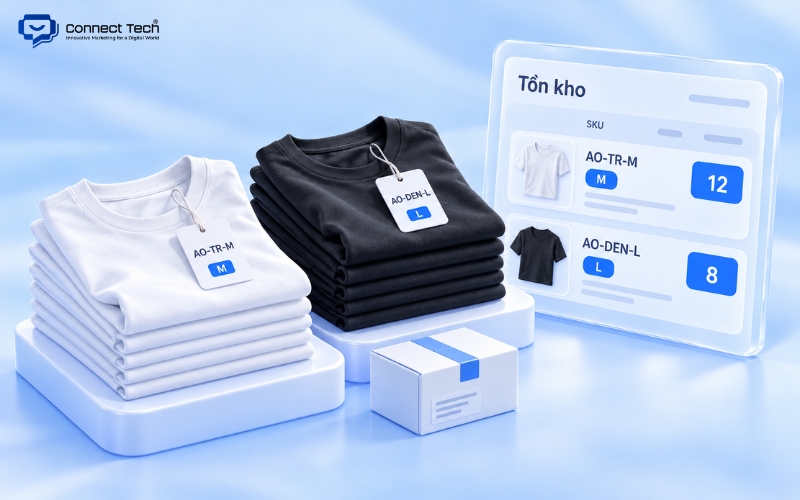 Quản lý SKU và tồn kho theo từng biến thể
