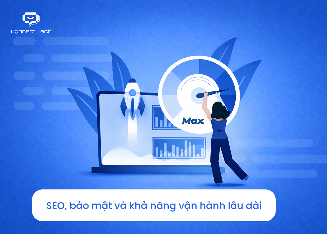 SEO, bảo mật và vận hành 