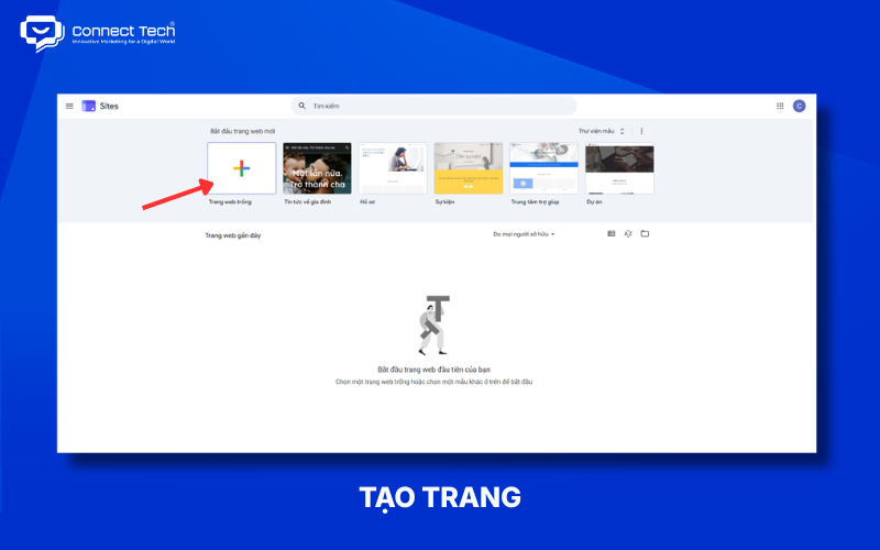 Tạo trang và xây dựng cấu trúc menu
