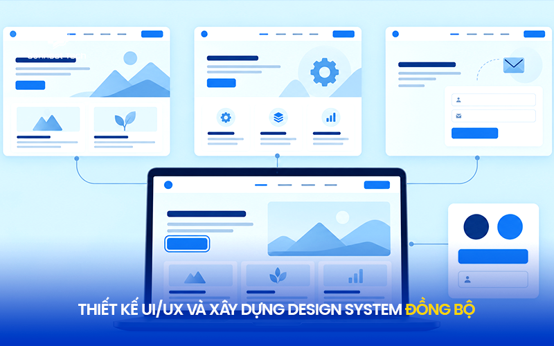 Thiết kế UI/UX và xây dựng Design System đồng bộ