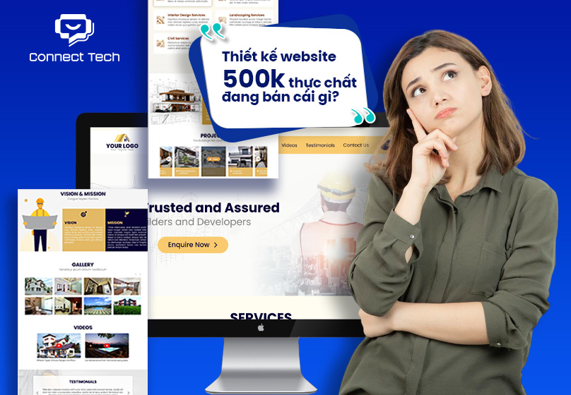 Thiết kế website 500k 