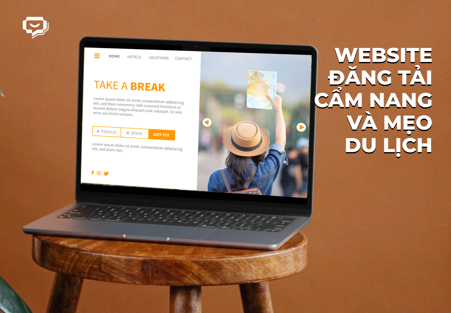 thiết kế wesbite du lịch chia sẻ kinh nghiệm du lịch