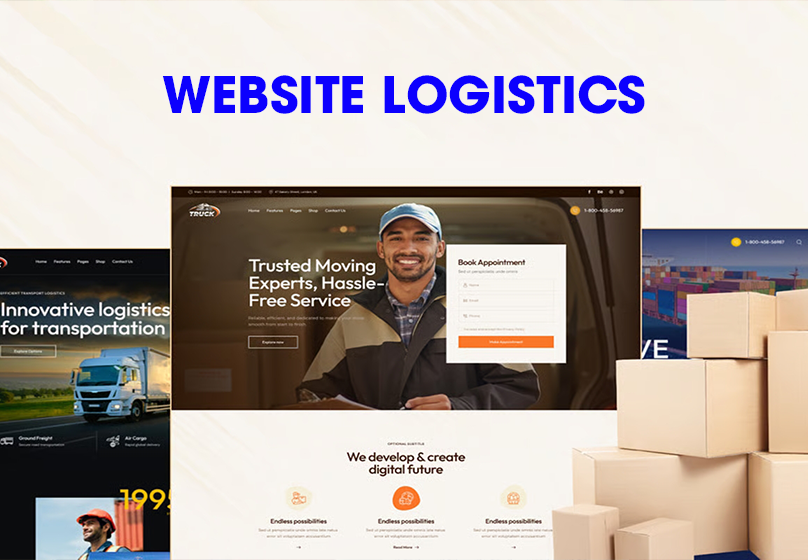 Thiết kế website logistic