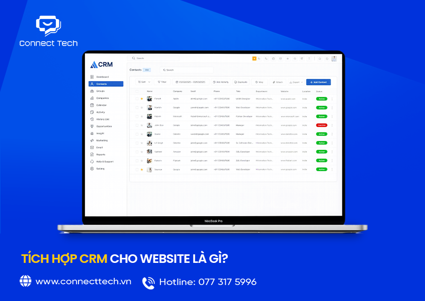 What Is CRM Integration for a Website