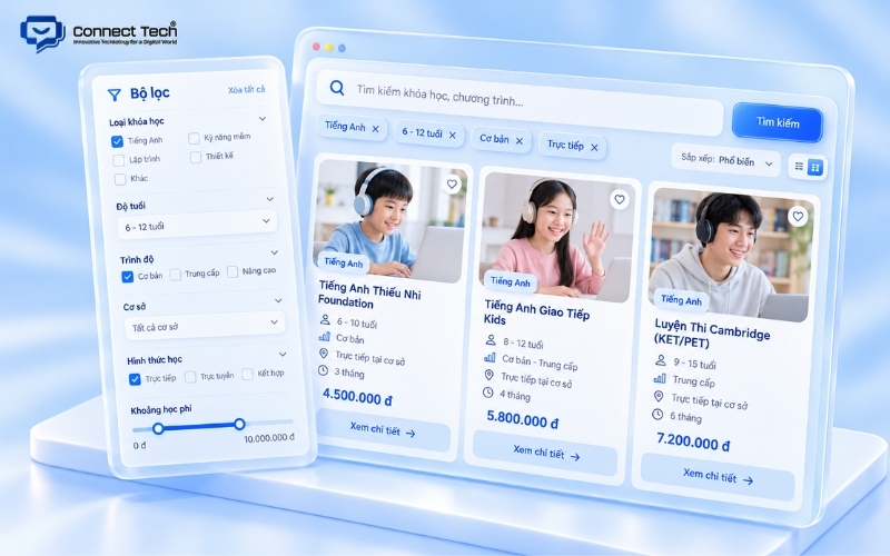 Search, Filters and Content Classification