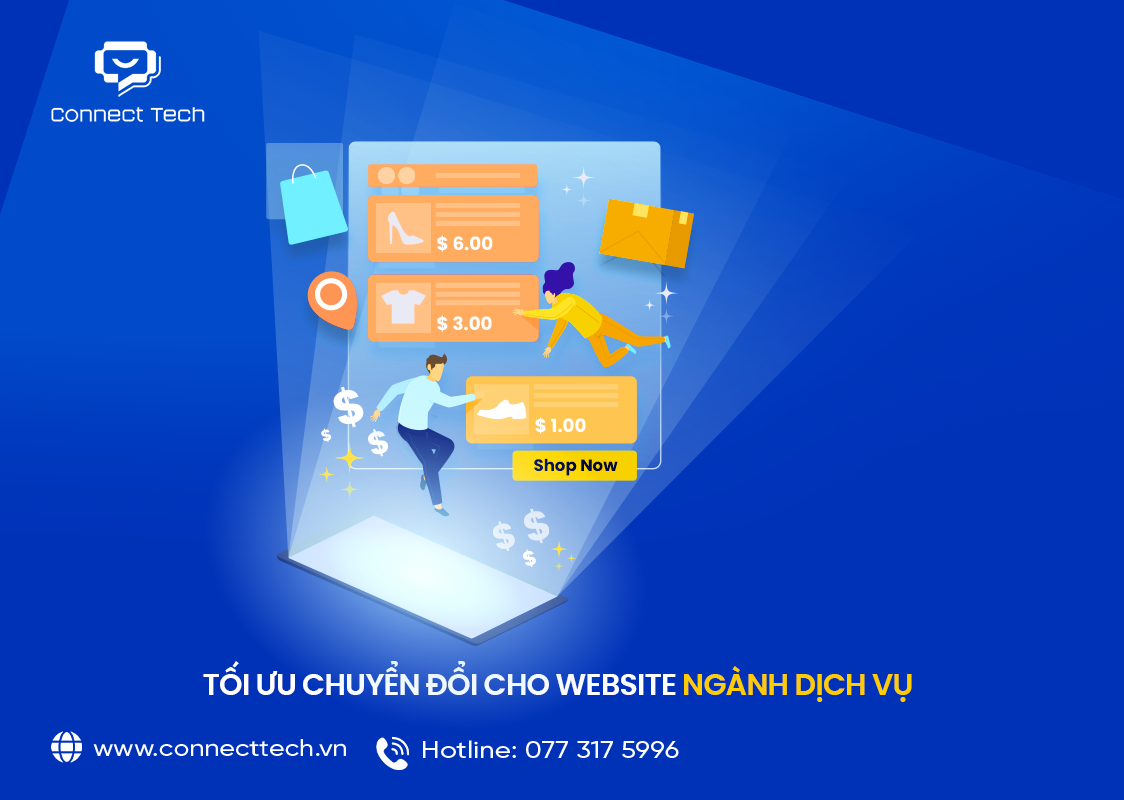 Optimize conversions for service websites.