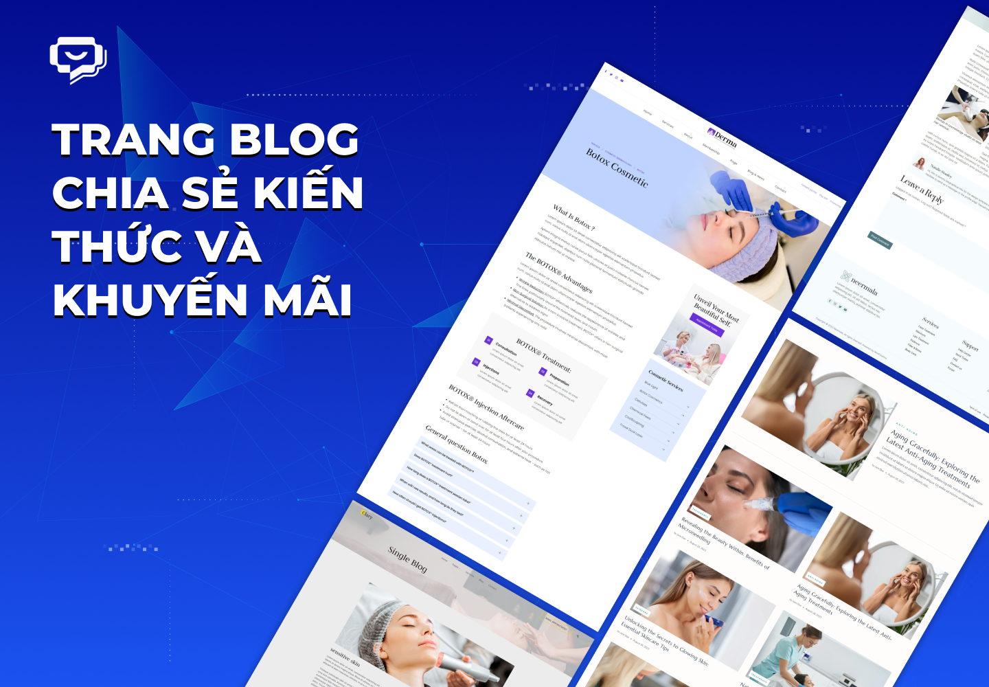 Trang Blog chia sẻ kiến thức và khuyến mãi