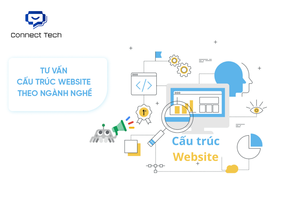  Tư vấn cấu trúc website theo ngành nghề