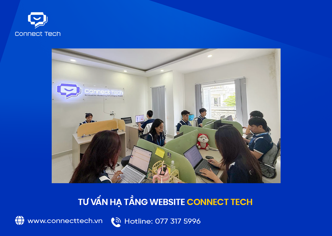  Tư vấn hạ tầng website Connect Tech
