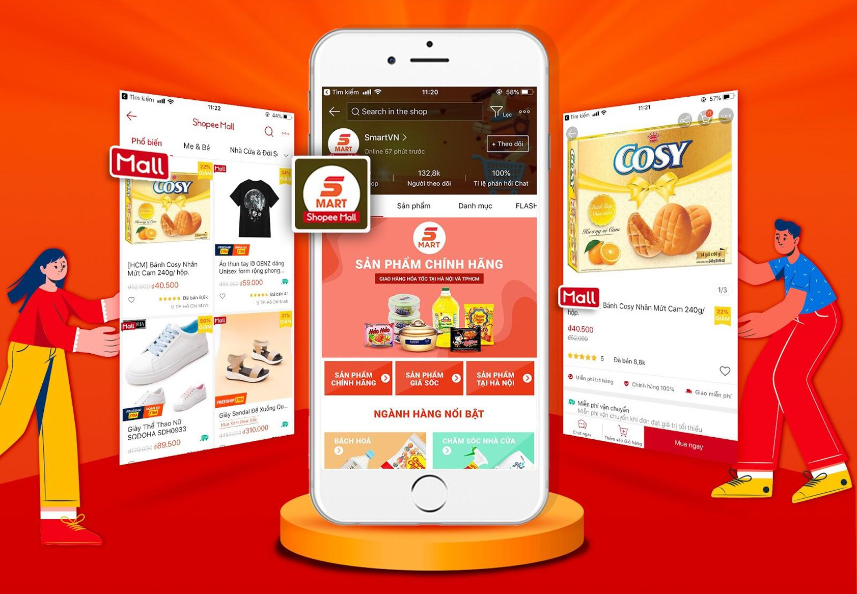 Vì sao nên sử dụng dịch vụ lên Shopee Mall?
