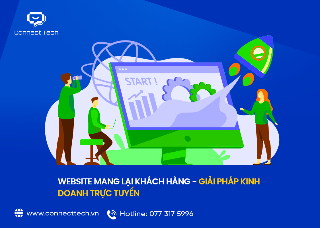 Website Mang Lại Khách Hàng - Giải Pháp Kinh Doanh Trực Tuyến 