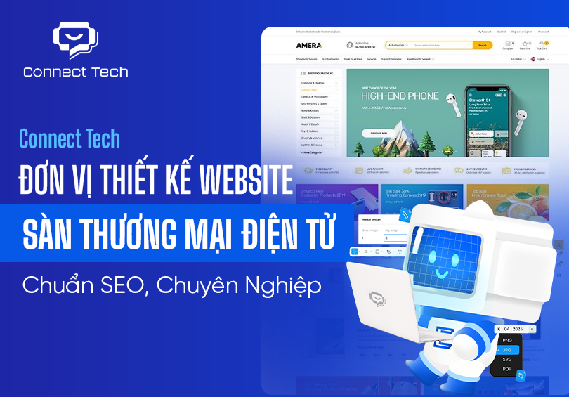 Đơn Vị Thiết Kế Website Sàn Thương Mại Điện Tử Chuẩn SEO