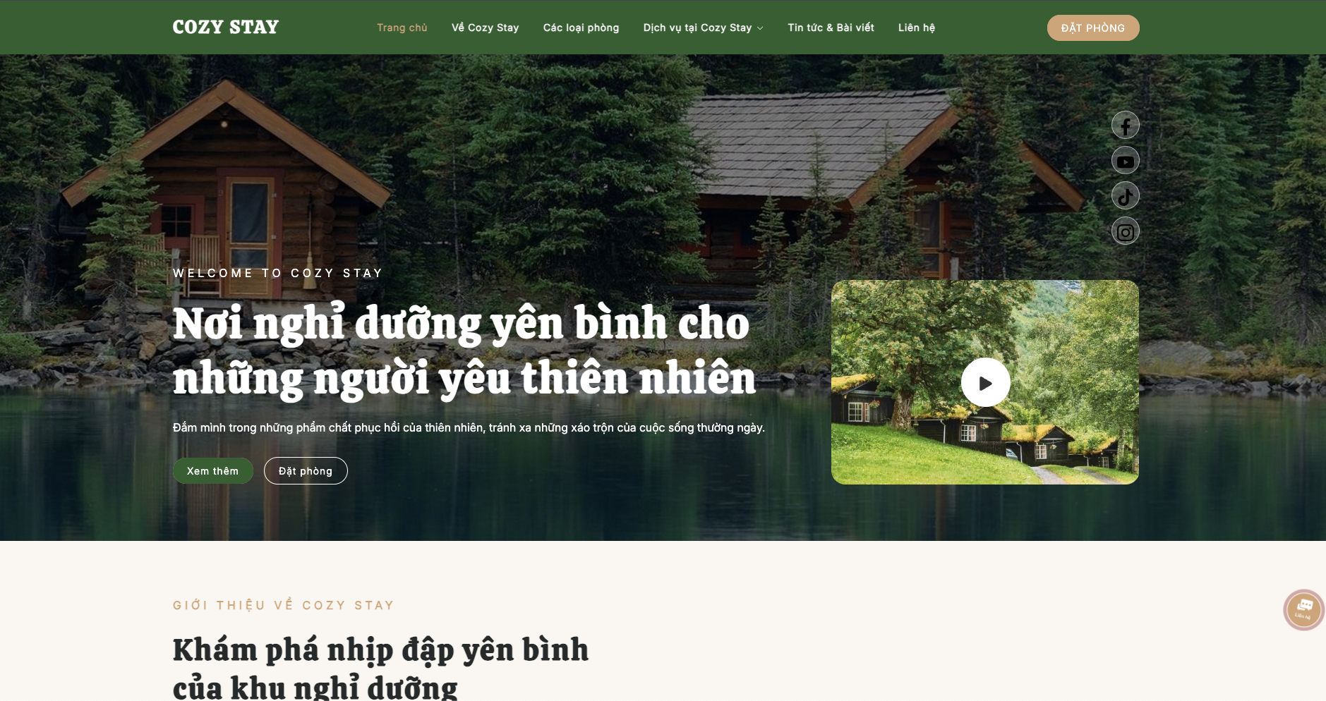 Connect Tech cùng COZY STAY: giúp người yêu thiên nhiên tìm đúng nơi nghỉ dưỡng